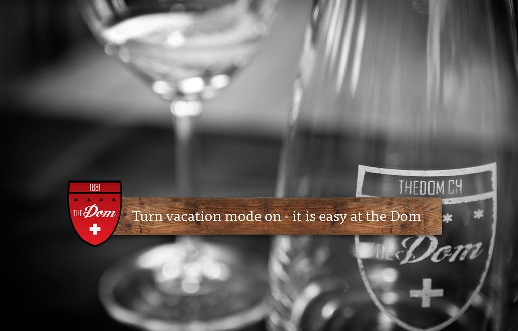 The Dom Hotel - The Dom Collection Saas-Fee Exterior foto