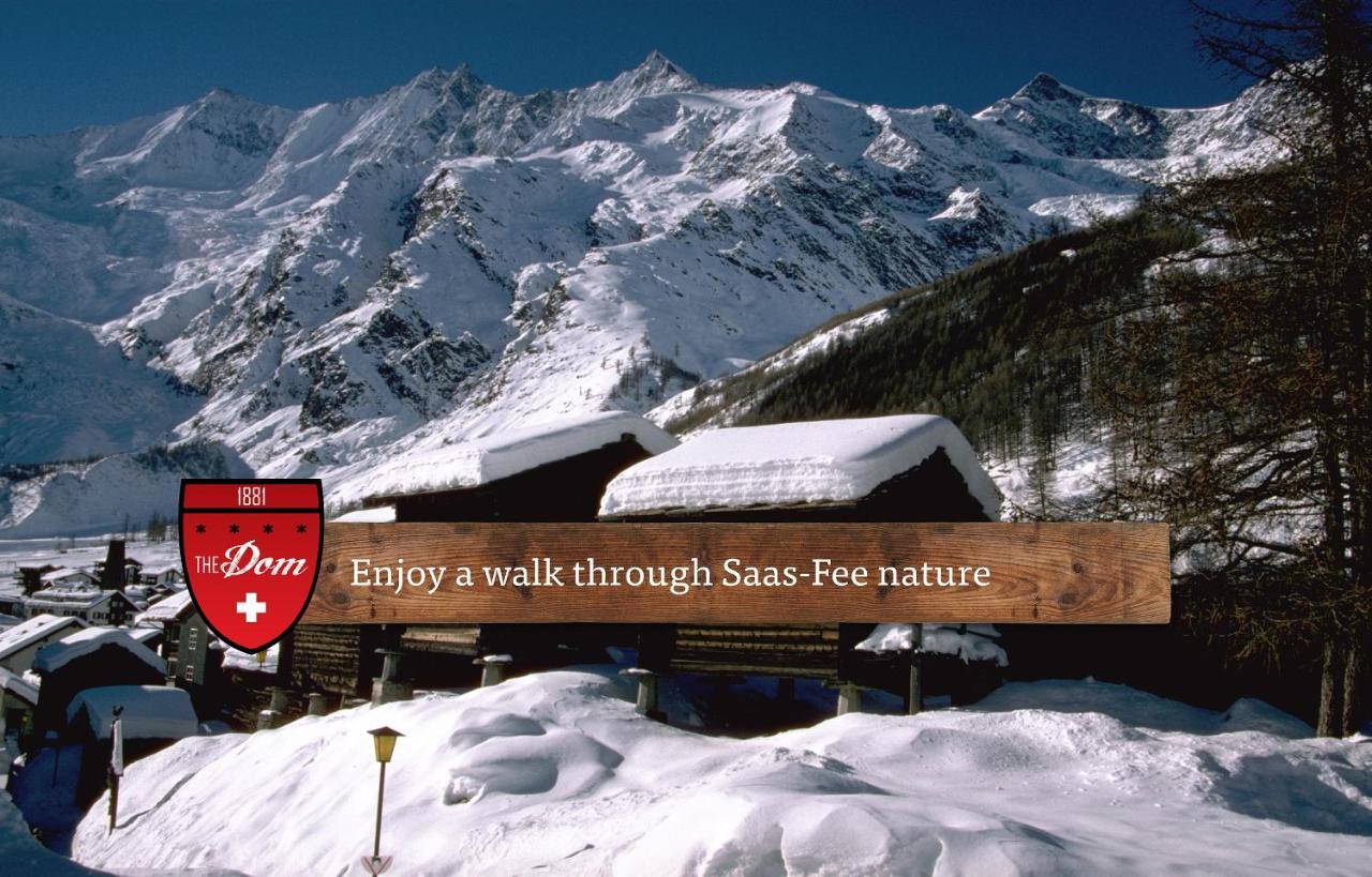 The Dom Hotel - The Dom Collection Saas-Fee Exterior foto